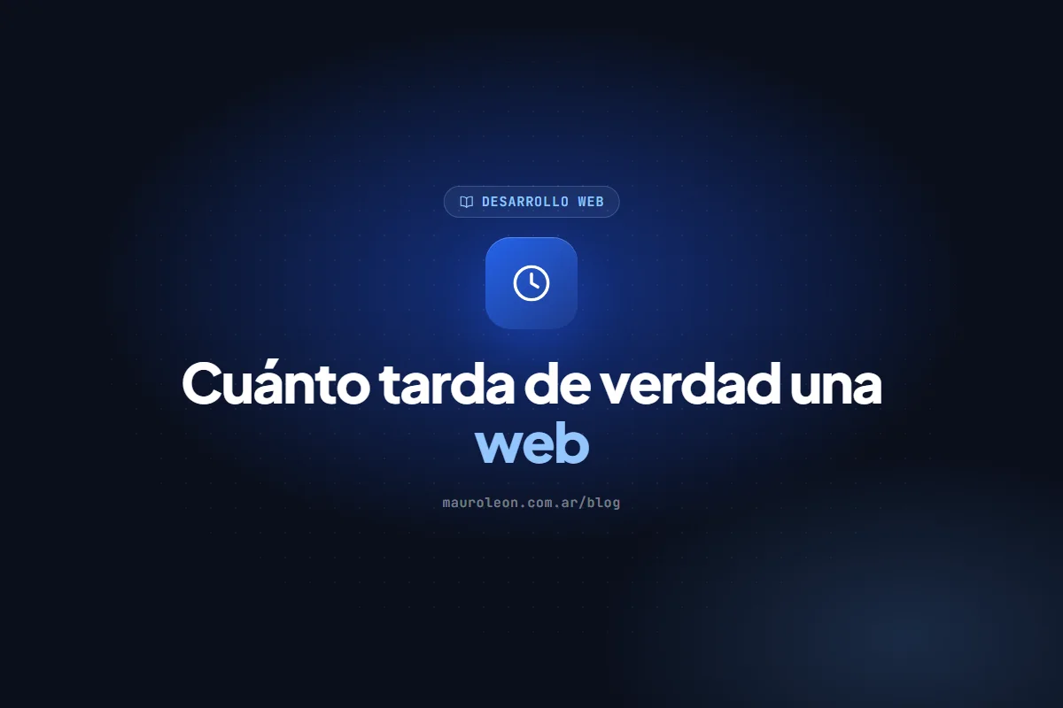 Cuánto tarda hacer una página web: plazos según el tipo y qué los atrasa