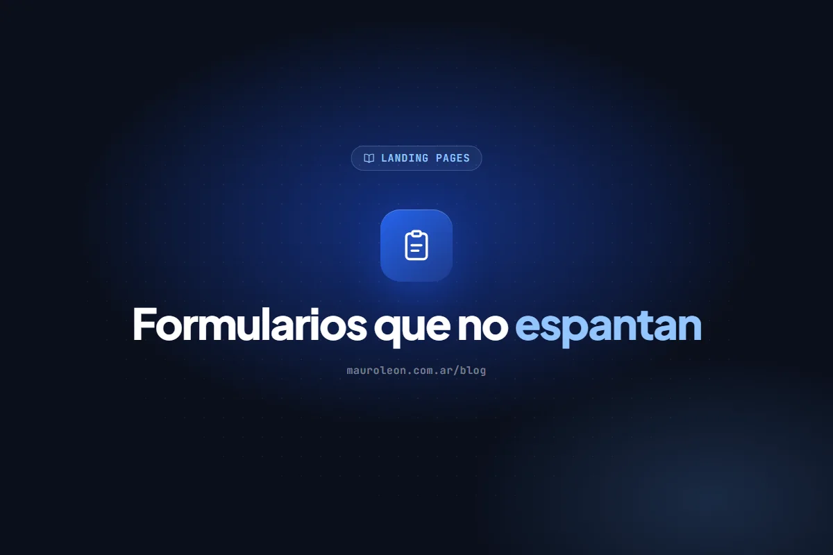Formulario de contacto que convierte: campos, avisos y errores que espantan