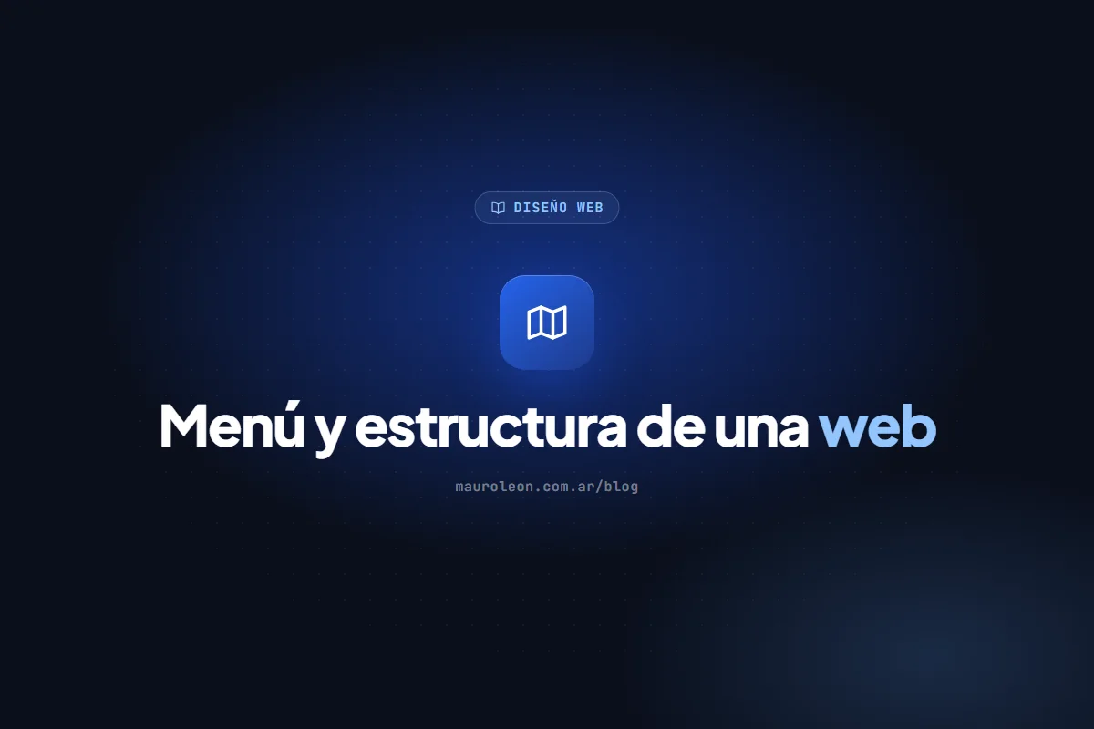 Menú de navegación de una web: cómo ordenarlo para que te encuentren