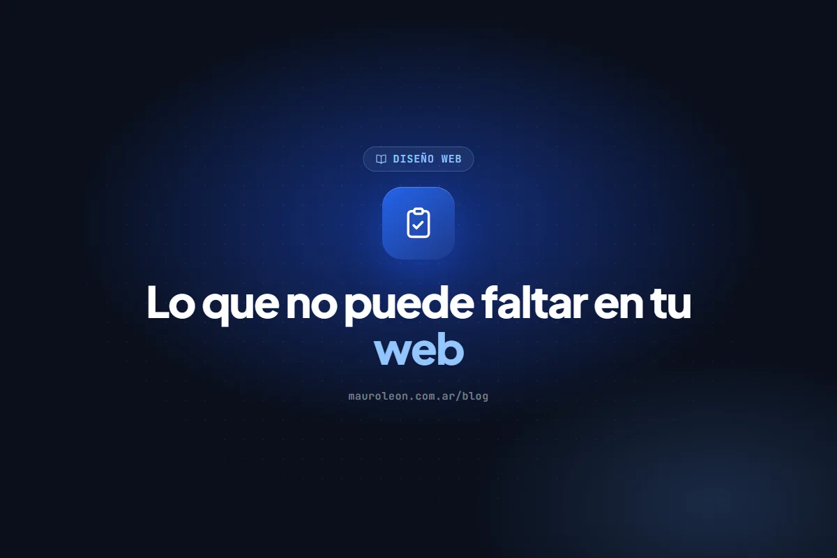 Qué debe tener una página web: las secciones que no pueden faltar