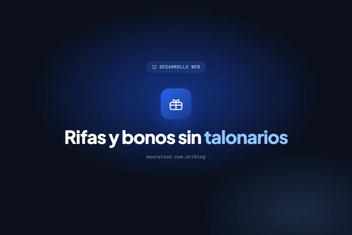 Rifas y bonos contribución online: cómo organizarlos en un club o cooperadora